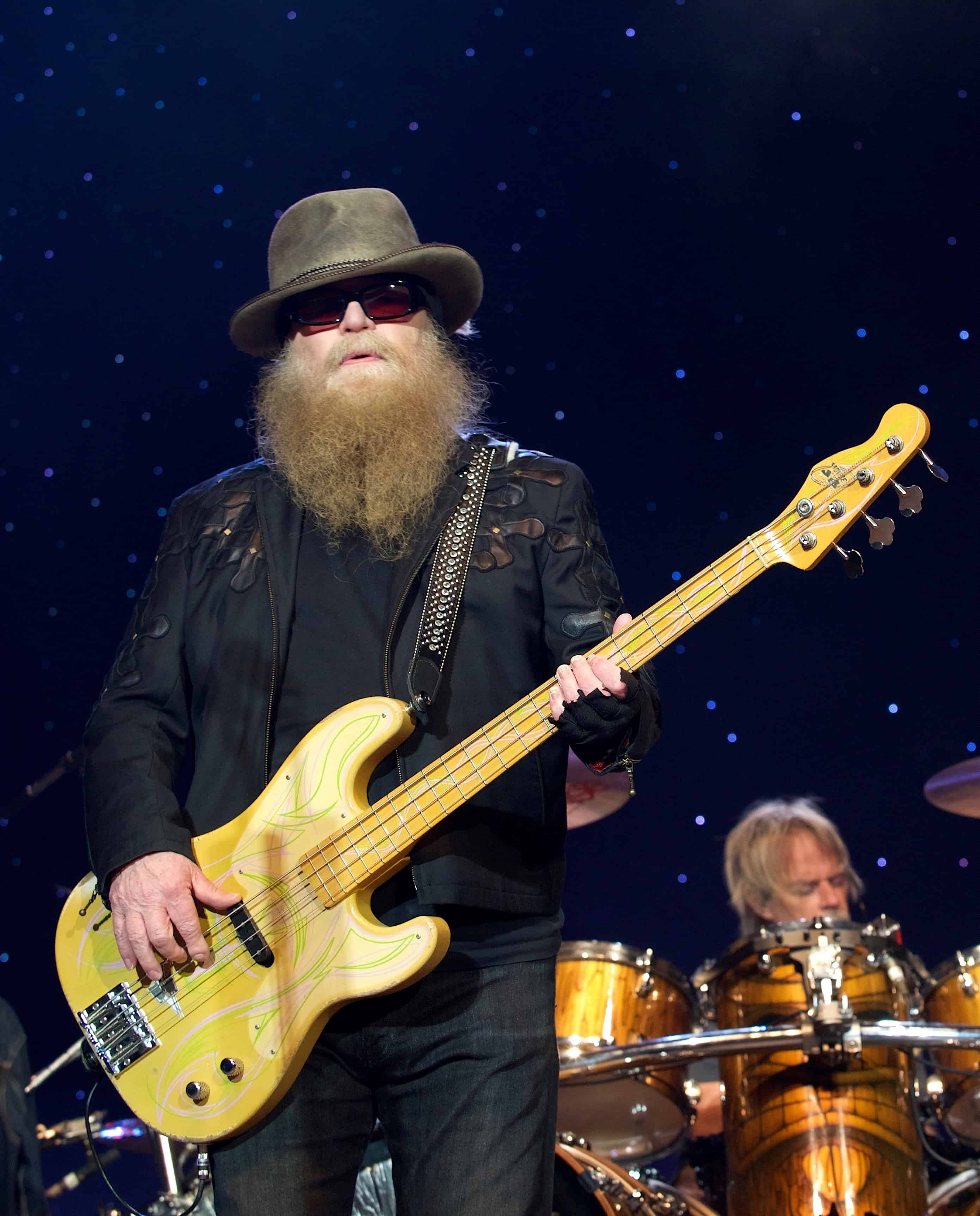 Dusty Hill, ZZ Top Bassist.